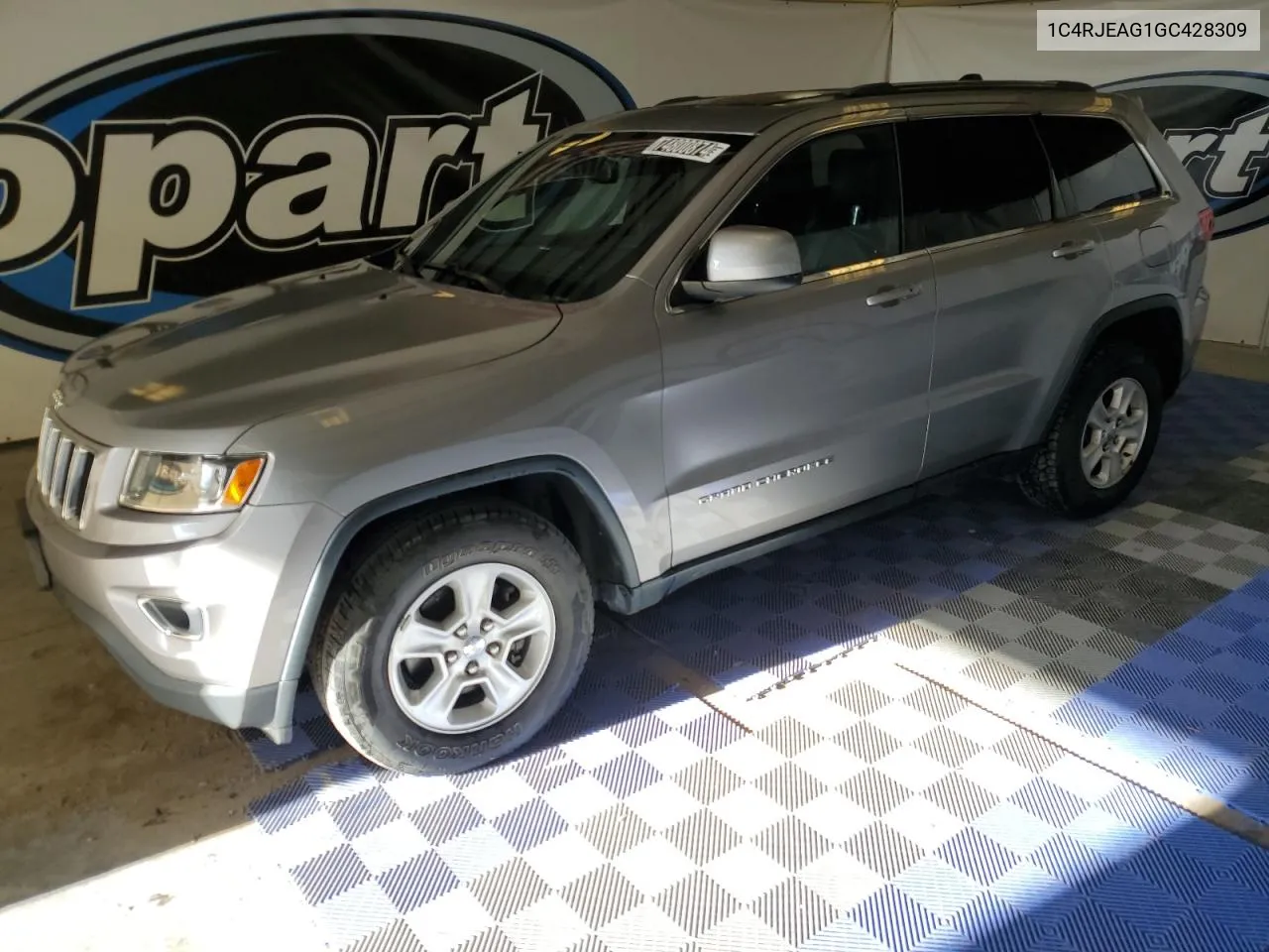 2016 Jeep Grand Cherokee Laredo VIN: 1C4RJEAG1GC428309 Lot: 74800874