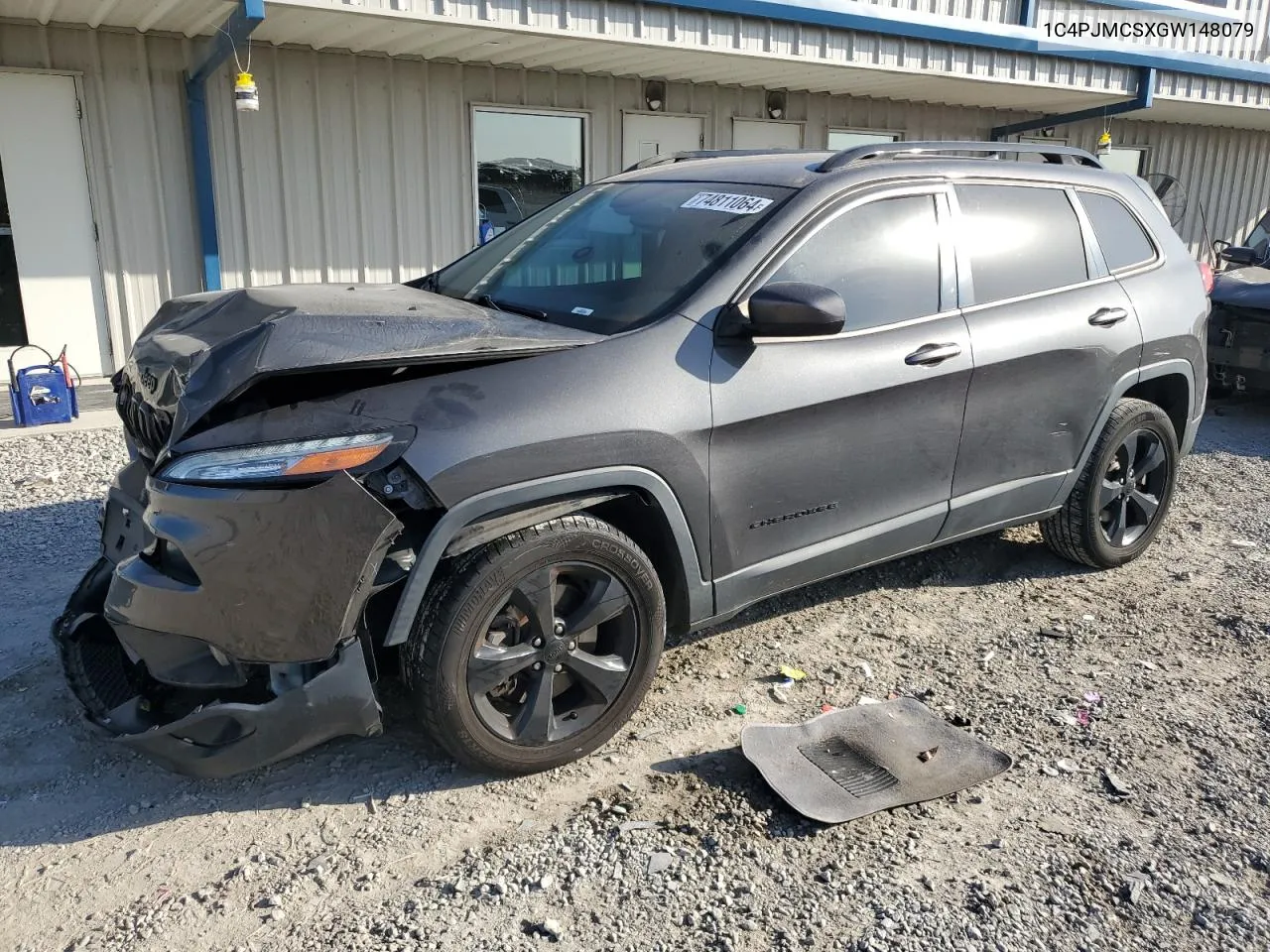 2016 Jeep Cherokee Latitude VIN: 1C4PJMCSXGW148079 Lot: 74811064