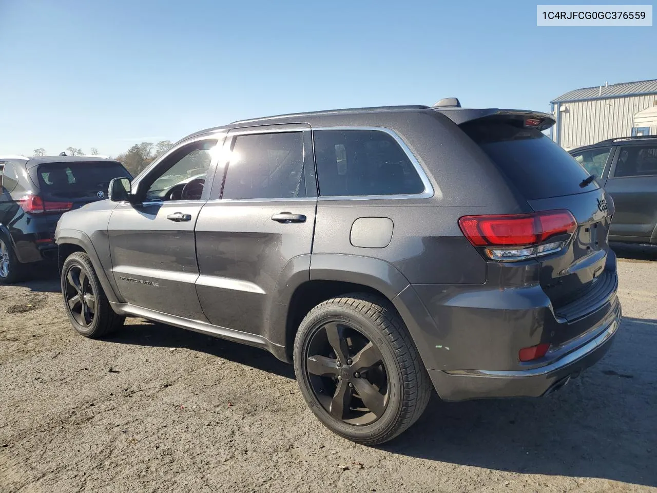 2016 Jeep Grand Cherokee Overland VIN: 1C4RJFCG0GC376559 Lot: 75051194