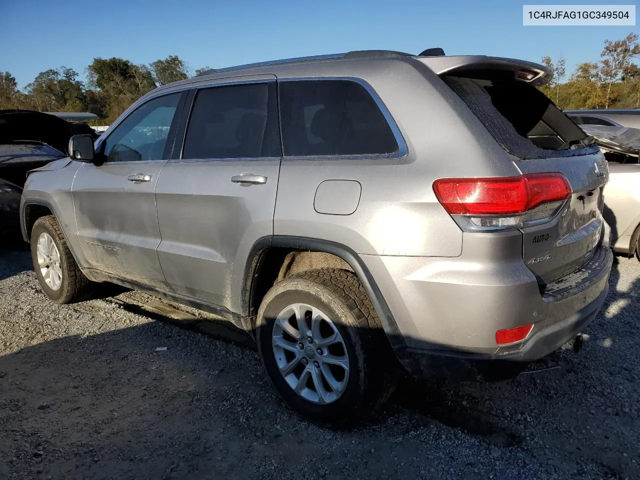 2016 Jeep Grand Cherokee Laredo VIN: 1C4RJFAG1GC349504 Lot: 75084544