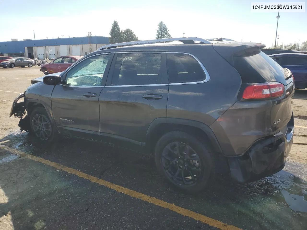 2016 Jeep Cherokee Latitude VIN: 1C4PJMCS3GW345921 Lot: 75126764