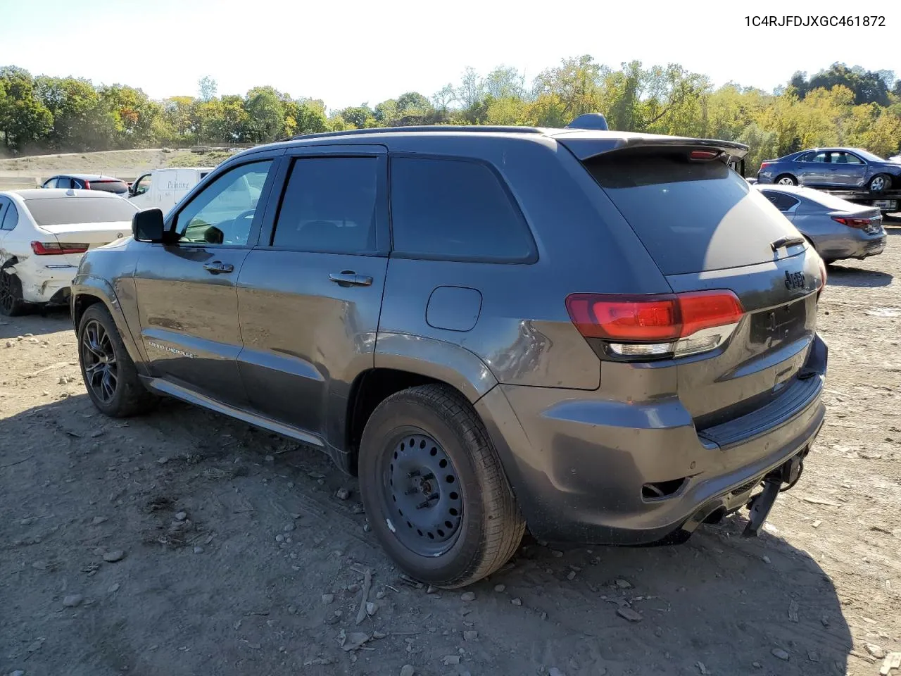 2016 Jeep Grand Cherokee Srt-8 VIN: 1C4RJFDJXGC461872 Lot: 75163444