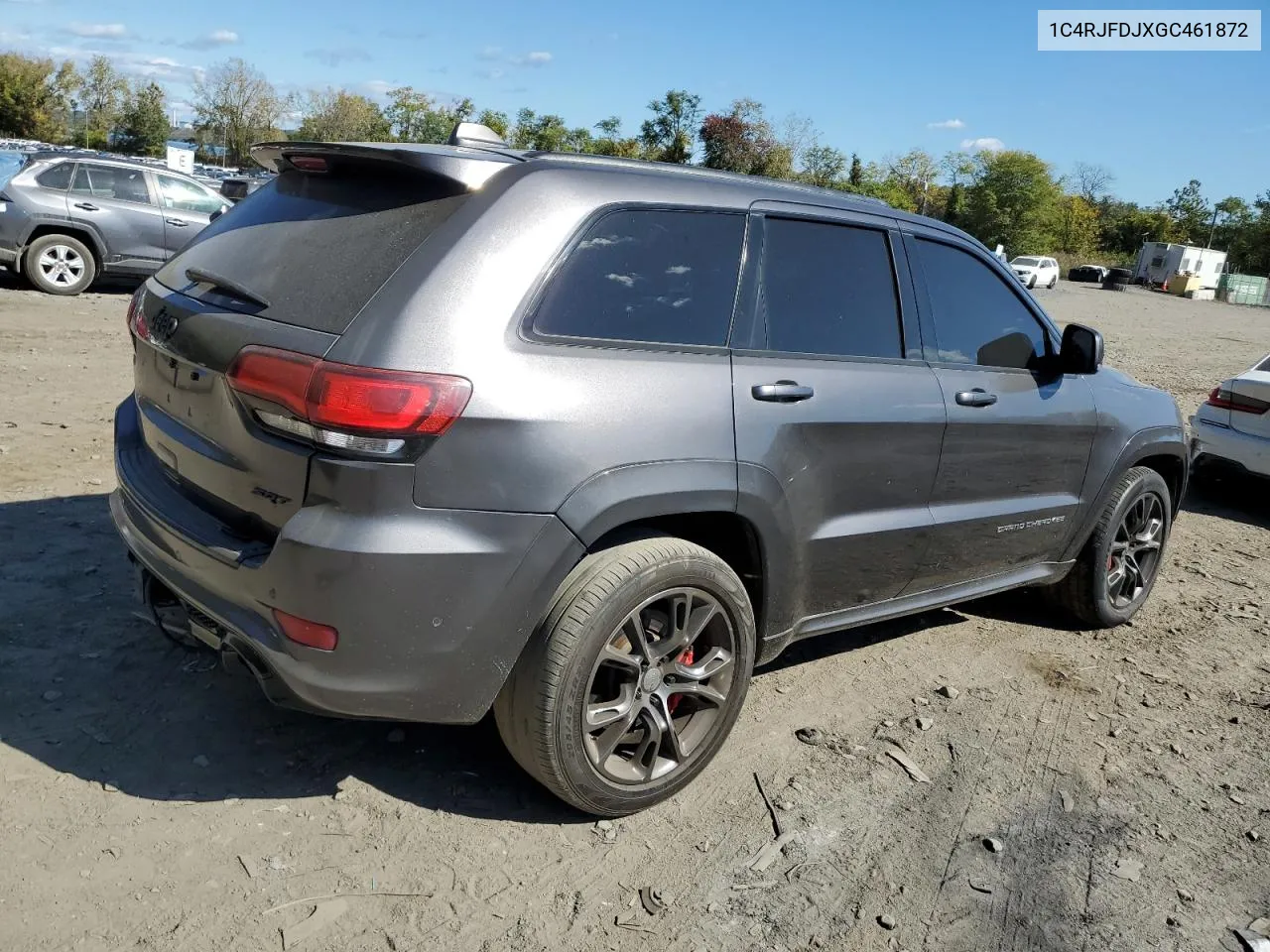 2016 Jeep Grand Cherokee Srt-8 VIN: 1C4RJFDJXGC461872 Lot: 75163444