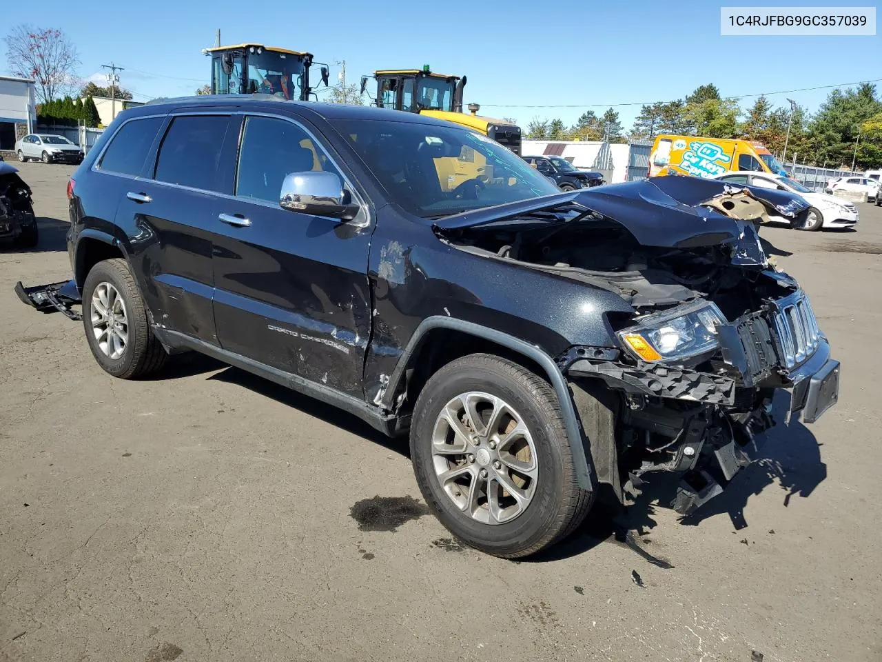 2016 Jeep Grand Cherokee Limited VIN: 1C4RJFBG9GC357039 Lot: 75293654