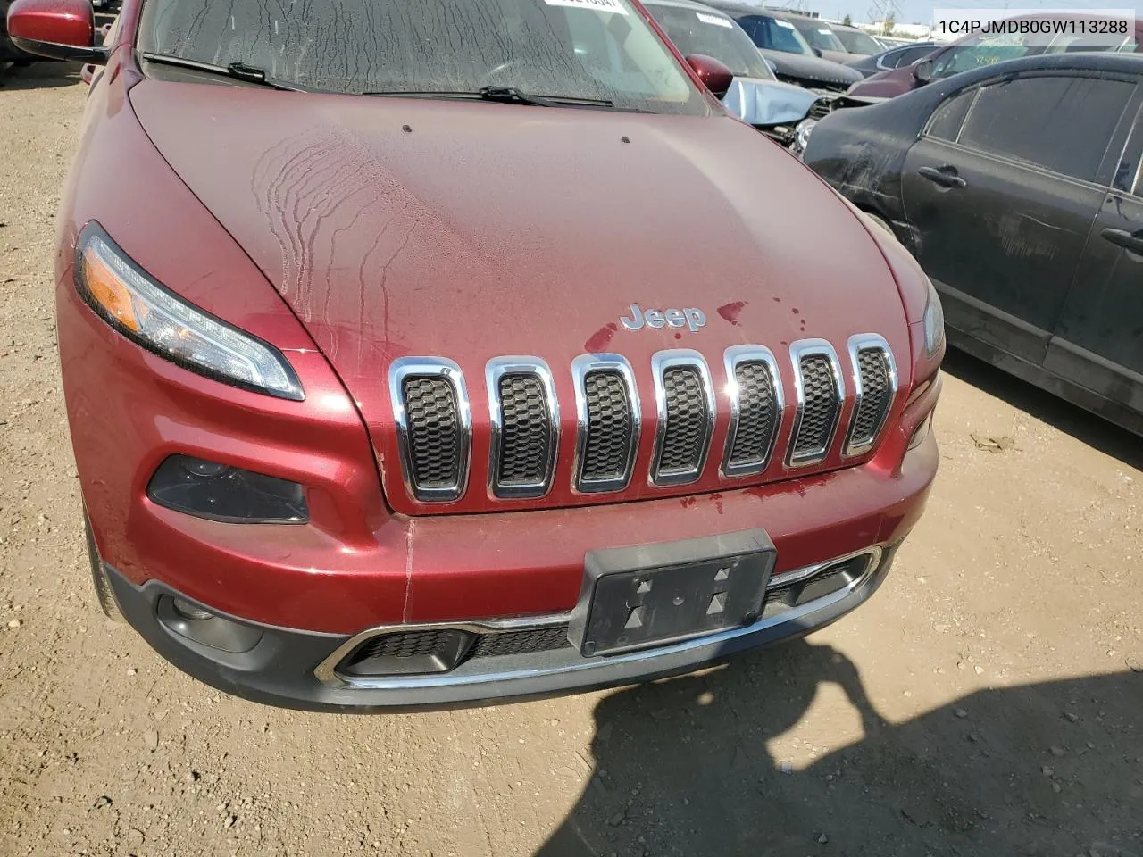 1C4PJMDB0GW113288 2016 Jeep Cherokee Limited