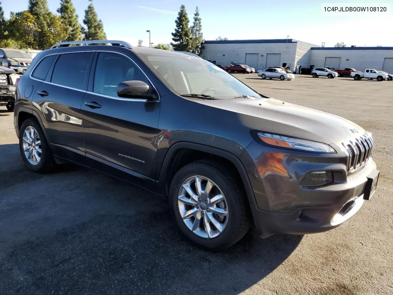 2016 Jeep Cherokee Limited VIN: 1C4PJLDB0GW108120 Lot: 75658074