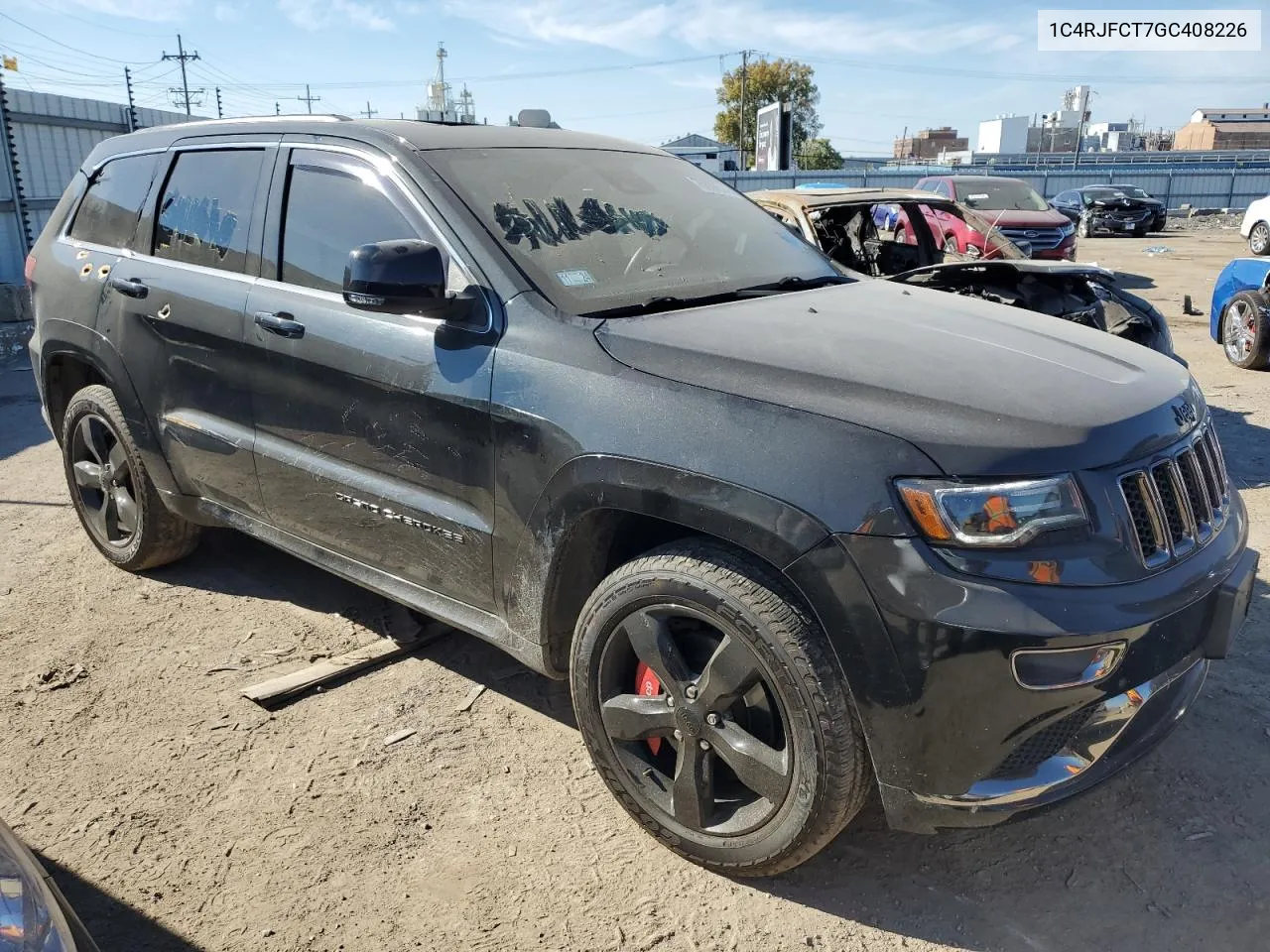 2016 Jeep Grand Cherokee Overland VIN: 1C4RJFCT7GC408226 Lot: 75689614