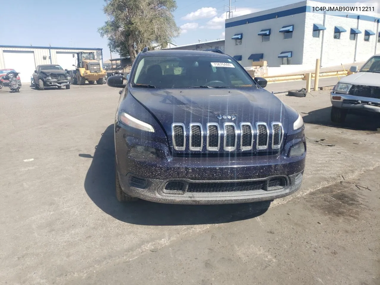 2016 Jeep Cherokee Sport VIN: 1C4PJMAB9GW112211 Lot: 75876444