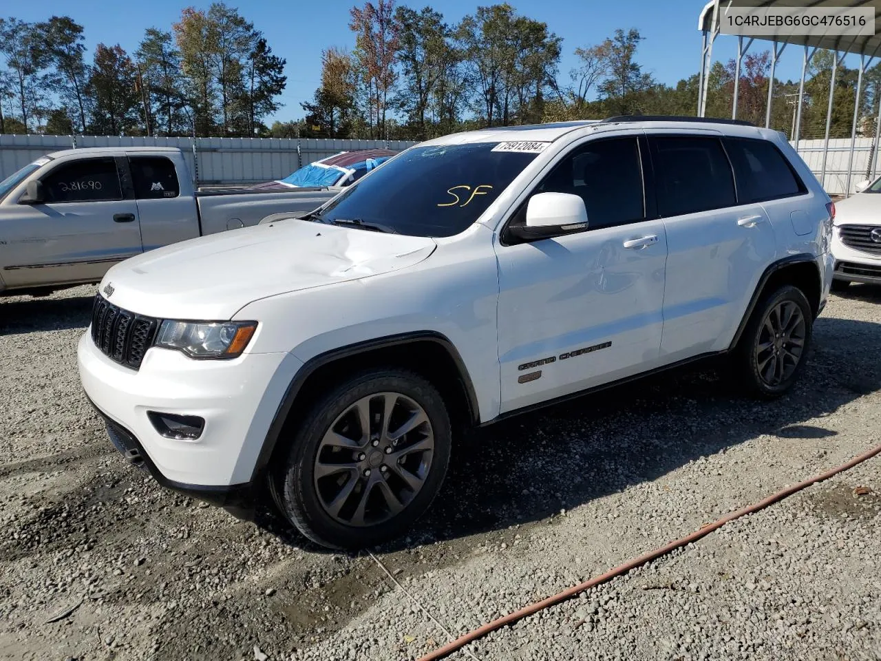 1C4RJEBG6GC476516 2016 Jeep Grand Cherokee Limited