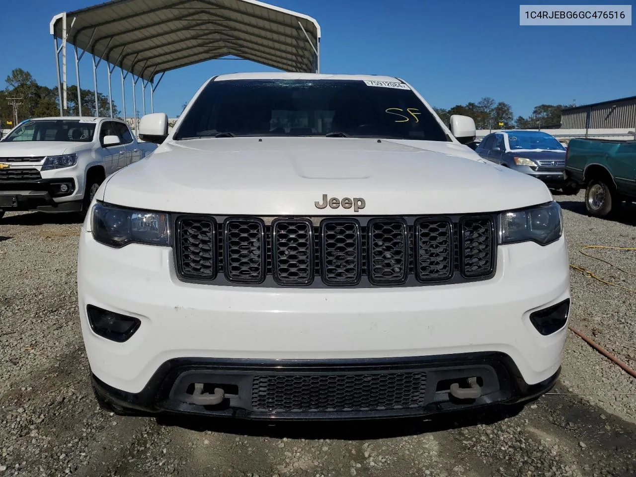 1C4RJEBG6GC476516 2016 Jeep Grand Cherokee Limited