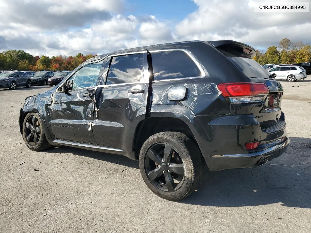 2016 Jeep Grand Cherokee Overland VIN: 1C4RJFCG5GC384995 Lot: 75964614