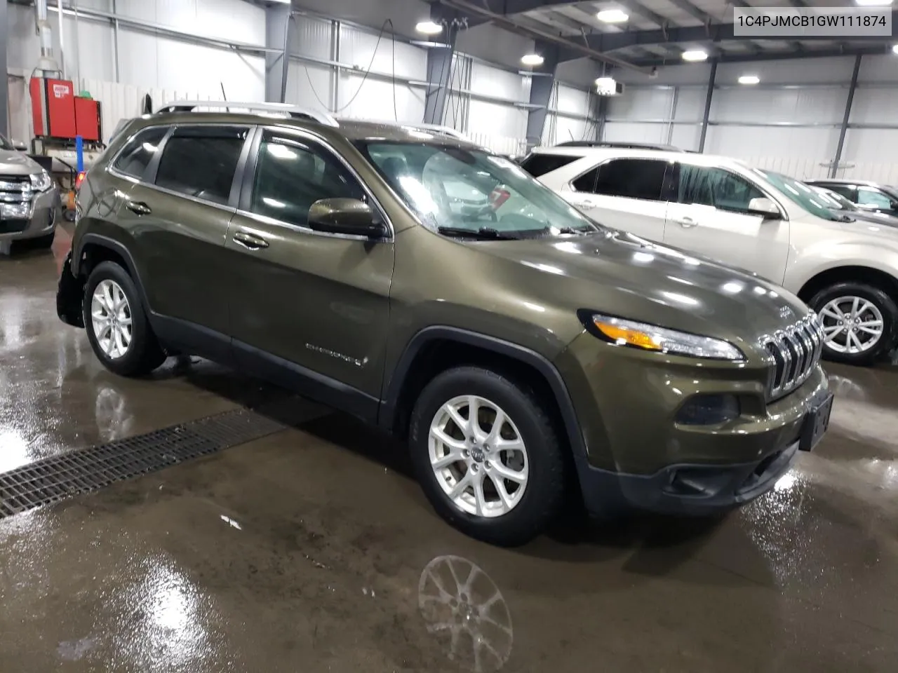 2016 Jeep Cherokee Latitude VIN: 1C4PJMCB1GW111874 Lot: 76069714