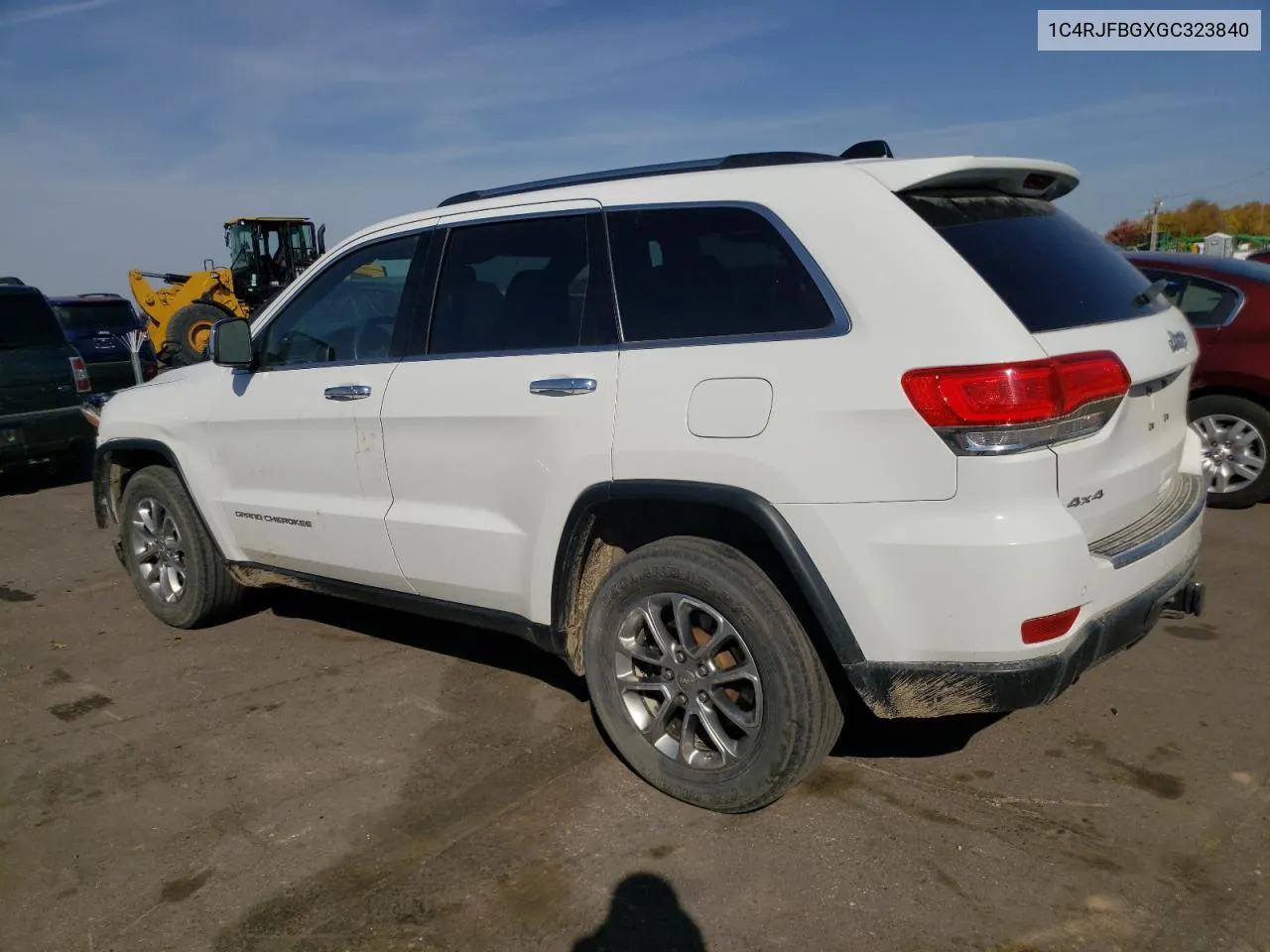 1C4RJFBGXGC323840 2016 Jeep Grand Cherokee Limited