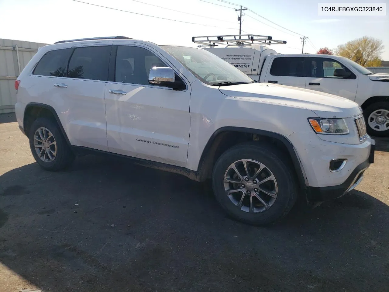 1C4RJFBGXGC323840 2016 Jeep Grand Cherokee Limited