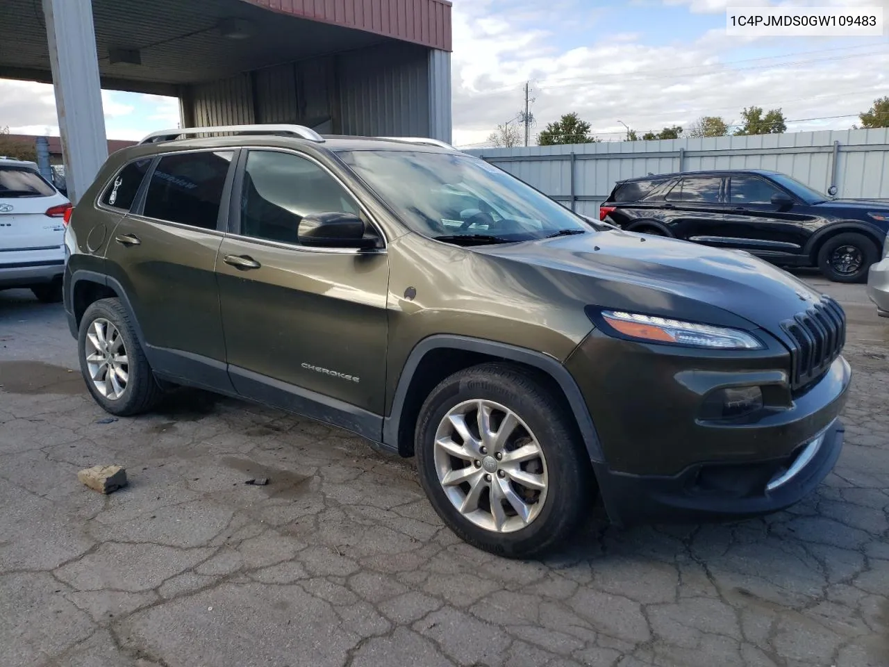 2016 Jeep Cherokee Limited VIN: 1C4PJMDS0GW109483 Lot: 76347684