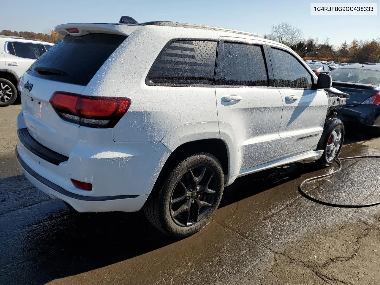 2016 Jeep Grand Cherokee Limited VIN: 1C4RJFBG9GC438333 Lot: 76485214