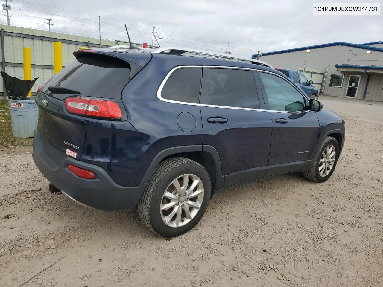 1C4PJMDBXGW244731 2016 Jeep Cherokee Limited