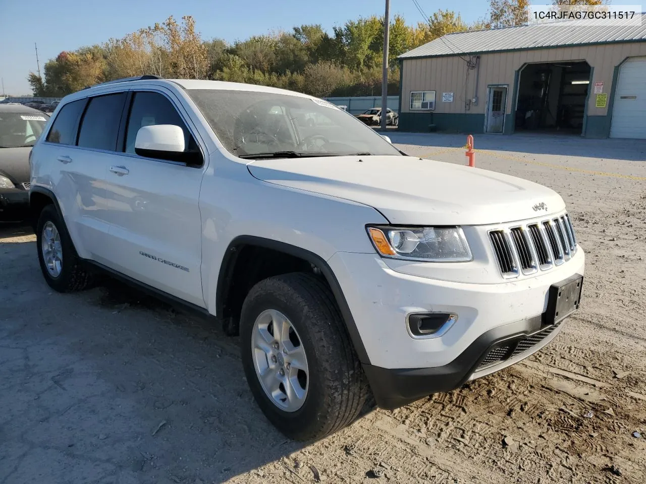 2016 Jeep Grand Cherokee Laredo VIN: 1C4RJFAG7GC311517 Lot: 76552334