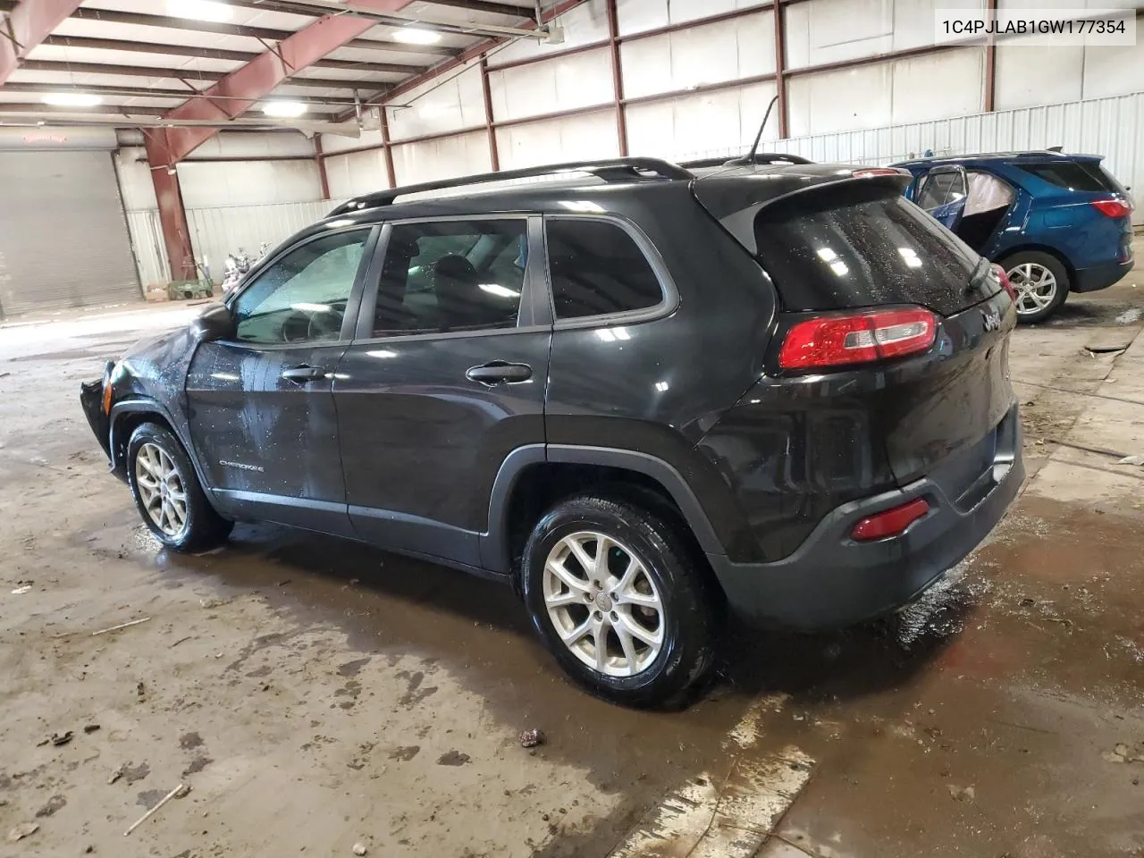 2016 Jeep Cherokee Sport VIN: 1C4PJLAB1GW177354 Lot: 76617114