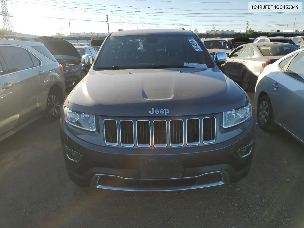 2016 Jeep Grand Cherokee Limited VIN: 1C4RJFBT4GC453349 Lot: 76682724