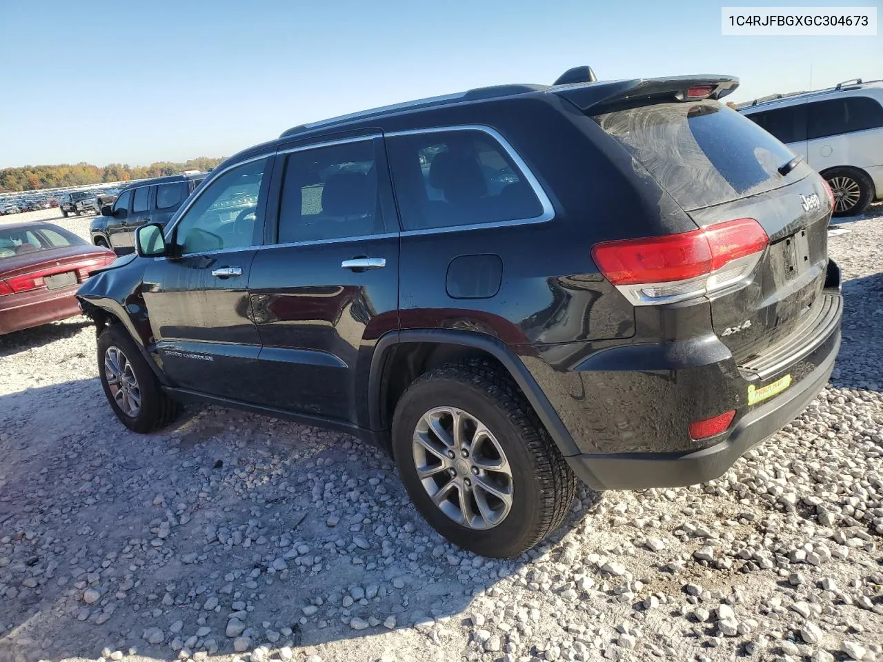 2016 Jeep Grand Cherokee Limited VIN: 1C4RJFBGXGC304673 Lot: 76726554