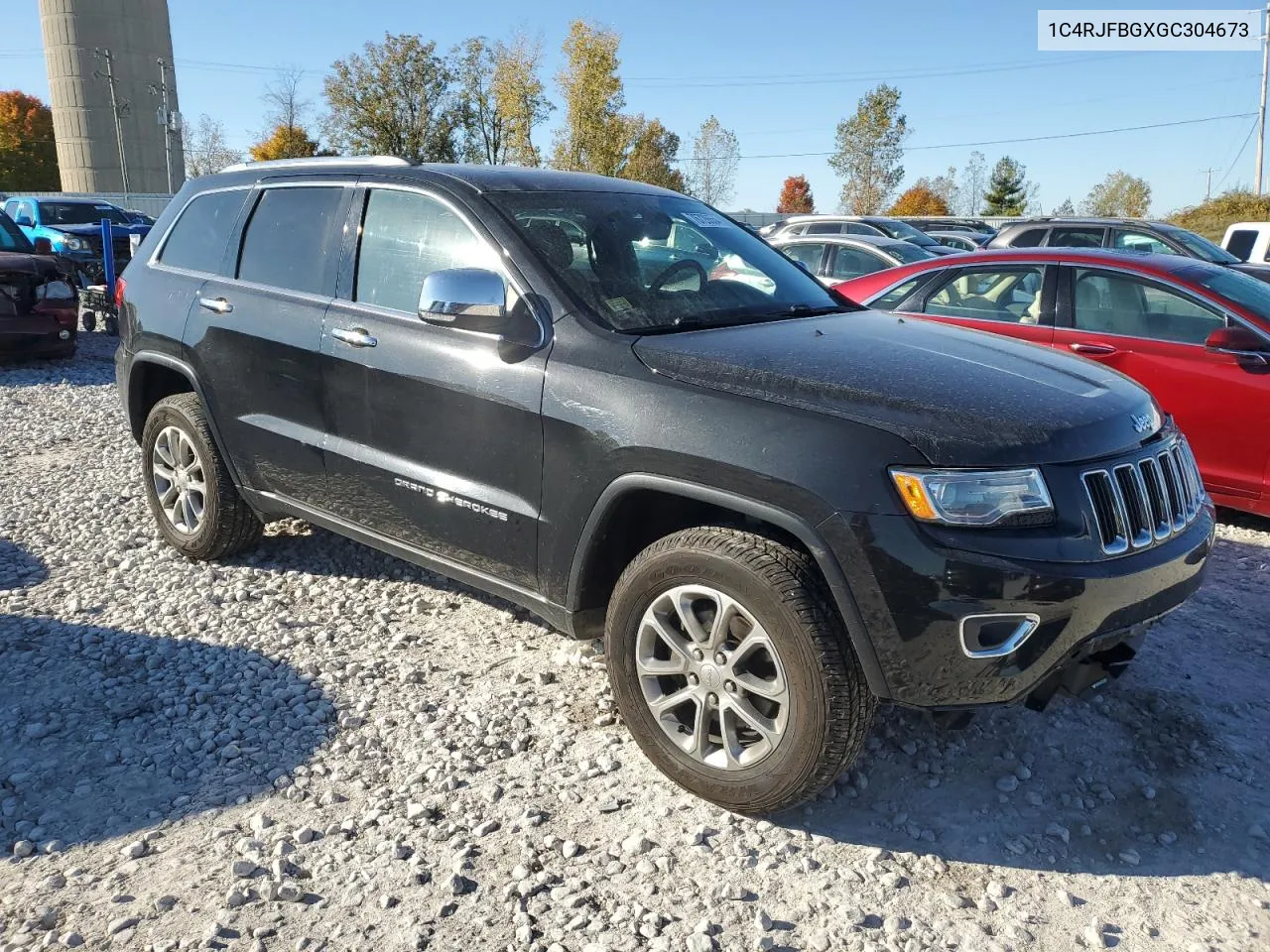 2016 Jeep Grand Cherokee Limited VIN: 1C4RJFBGXGC304673 Lot: 76726554