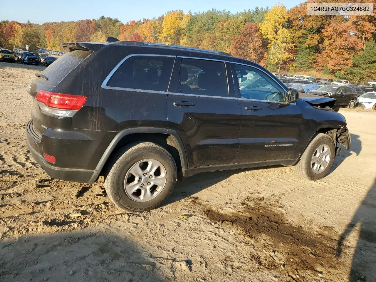 2016 Jeep Grand Cherokee Laredo VIN: 1C4RJFAG7GC324882 Lot: 76784994