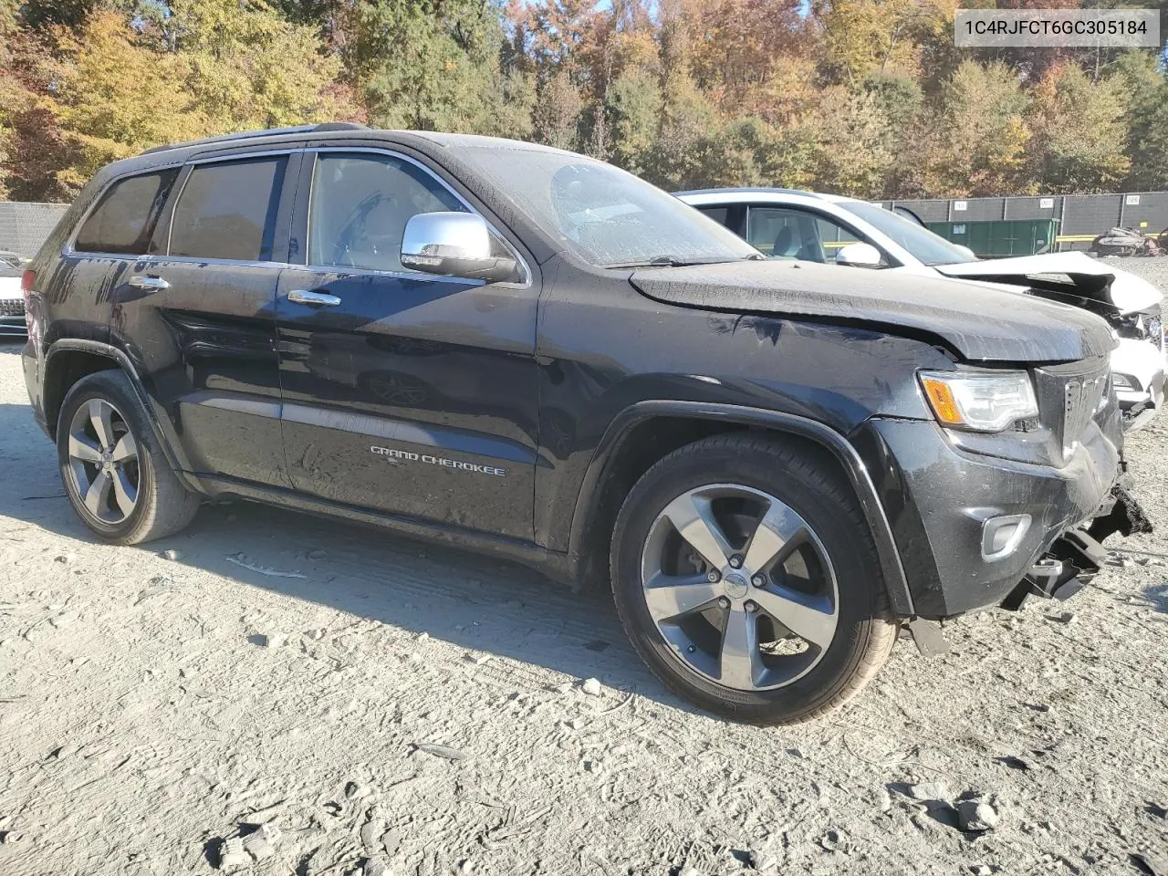 2016 Jeep Grand Cherokee Overland VIN: 1C4RJFCT6GC305184 Lot: 76810624