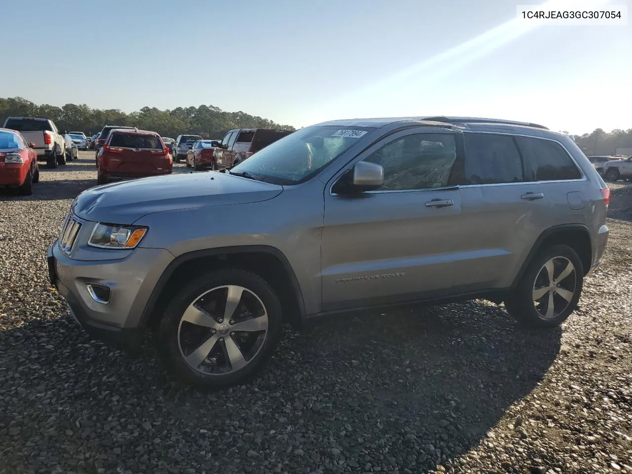 2016 Jeep Grand Cherokee Laredo VIN: 1C4RJEAG3GC307054 Lot: 76817894