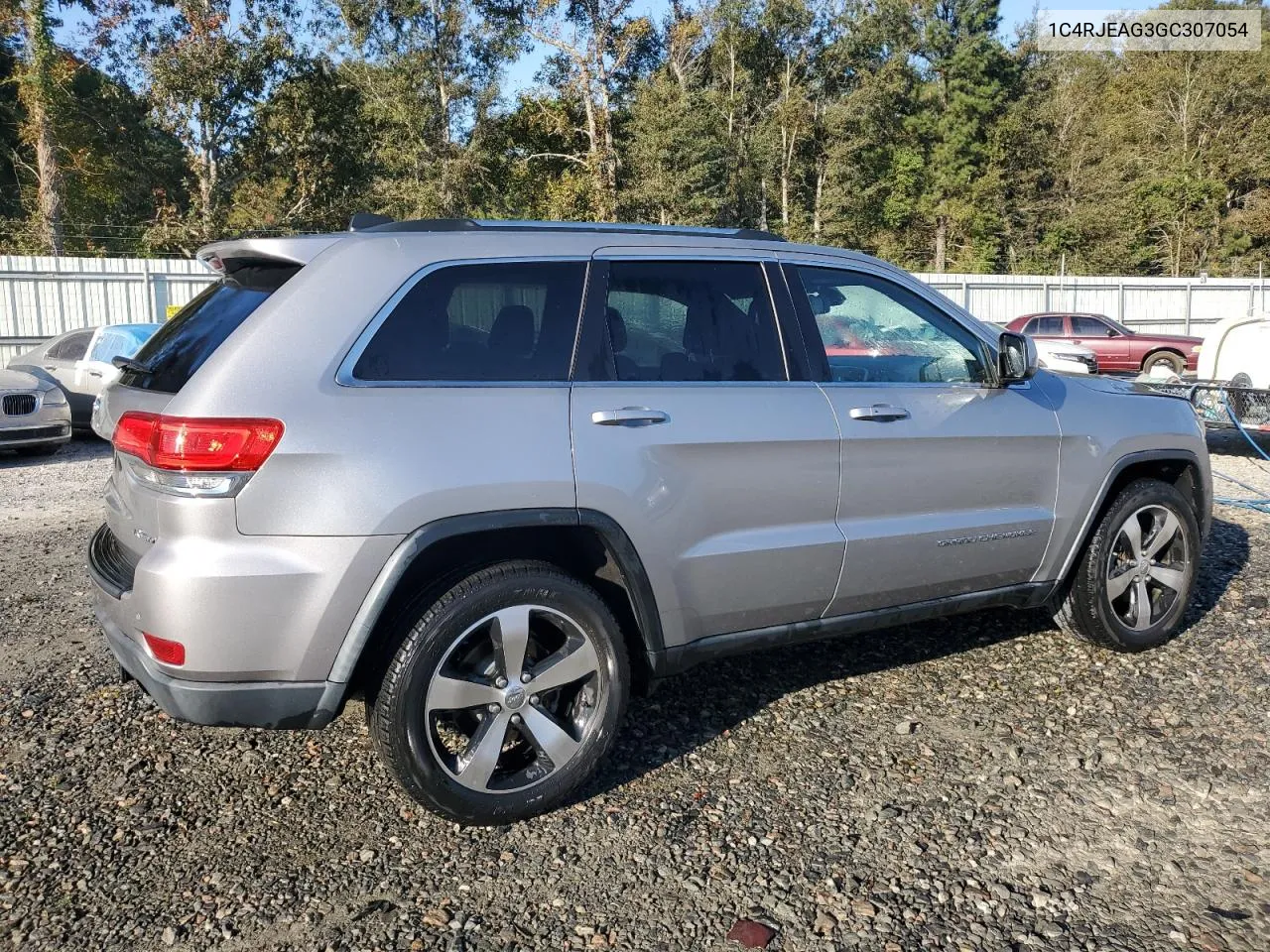 2016 Jeep Grand Cherokee Laredo VIN: 1C4RJEAG3GC307054 Lot: 76817894