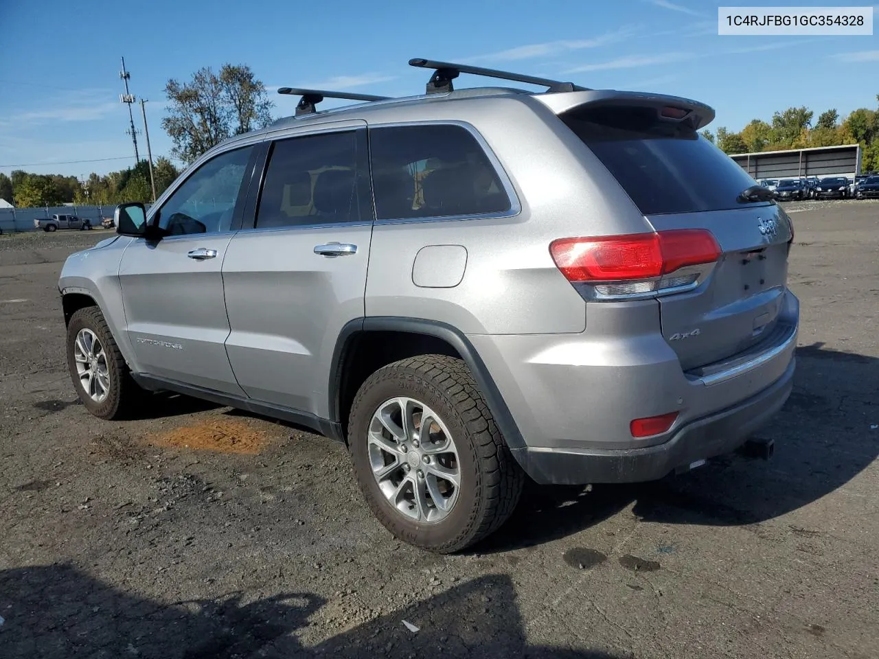 2016 Jeep Grand Cherokee Limited VIN: 1C4RJFBG1GC354328 Lot: 76845704