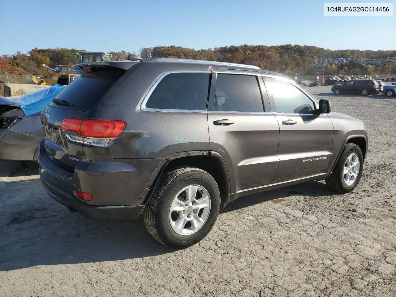 2016 Jeep Grand Cherokee Laredo VIN: 1C4RJFAG2GC414456 Lot: 76951354