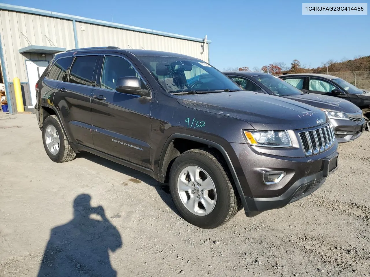 2016 Jeep Grand Cherokee Laredo VIN: 1C4RJFAG2GC414456 Lot: 76951354