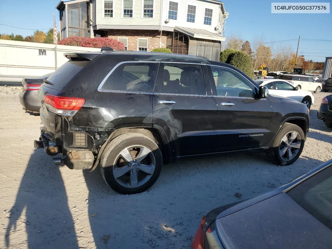 2016 Jeep Grand Cherokee Overland VIN: 1C4RJFCG5GC377576 Lot: 76985804