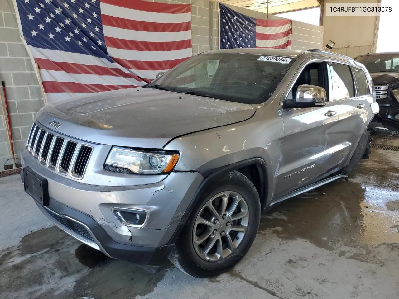 2016 Jeep Grand Cherokee Limited VIN: 1C4RJFBT1GC313078 Lot: 77029084