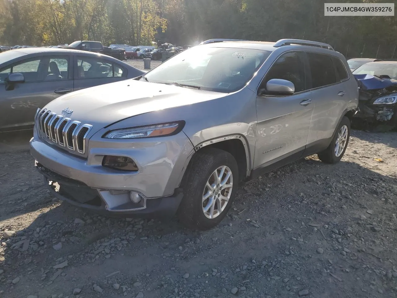 2016 Jeep Cherokee Latitude VIN: 1C4PJMCB4GW359276 Lot: 77127414