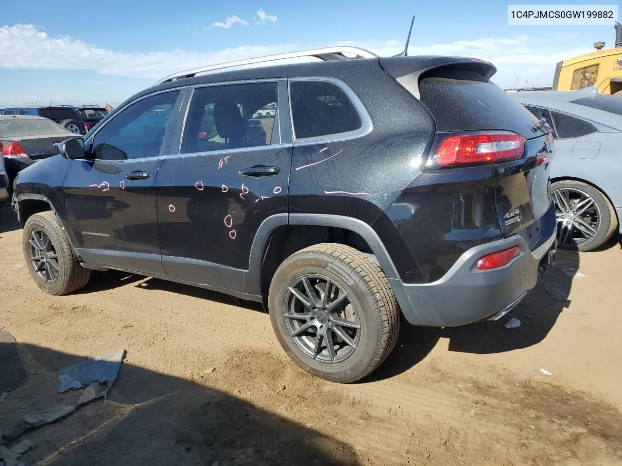 2016 Jeep Cherokee Latitude VIN: 1C4PJMCS0GW199882 Lot: 77195624