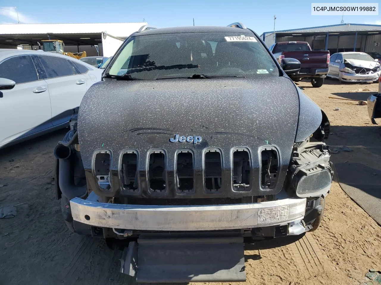 2016 Jeep Cherokee Latitude VIN: 1C4PJMCS0GW199882 Lot: 77195624