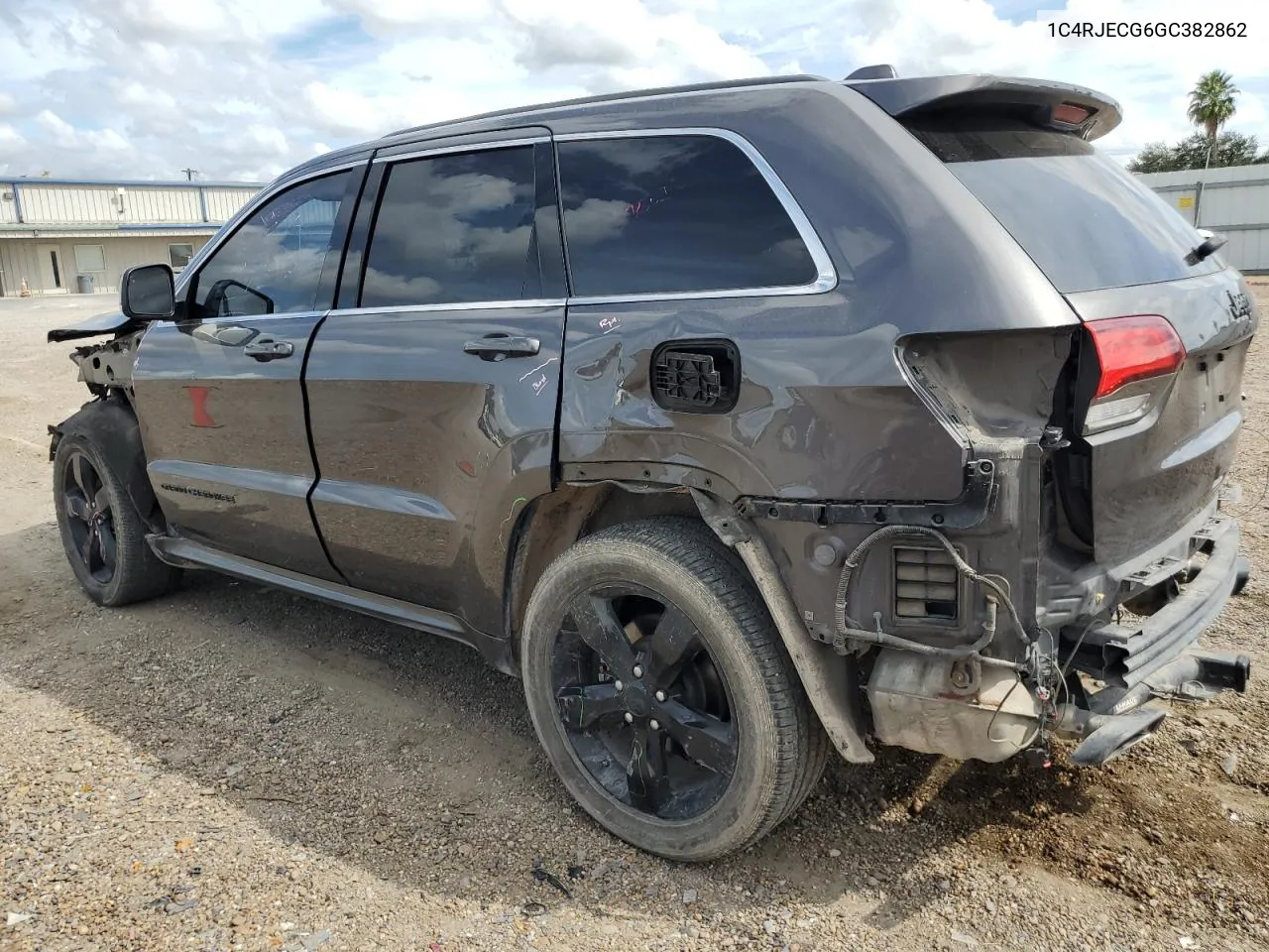 2016 Jeep Grand Cherokee Overland VIN: 1C4RJECG6GC382862 Lot: 77258764