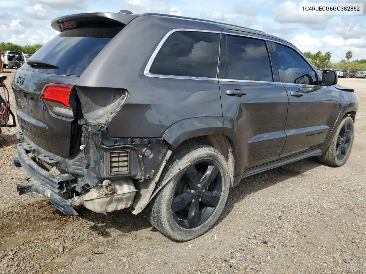 2016 Jeep Grand Cherokee Overland VIN: 1C4RJECG6GC382862 Lot: 77258764