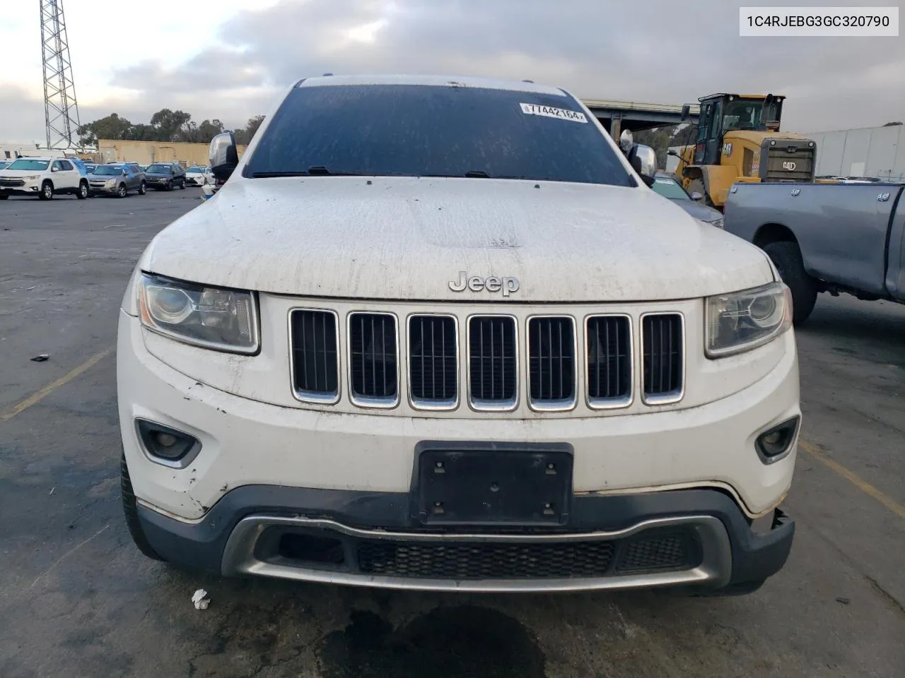 2016 Jeep Grand Cherokee Limited VIN: 1C4RJEBG3GC320790 Lot: 77442164