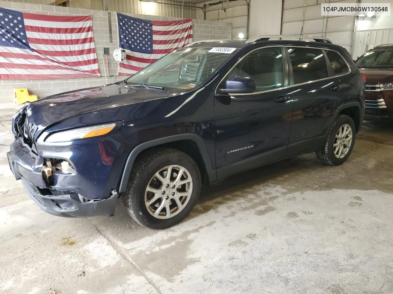 2016 Jeep Cherokee Latitude VIN: 1C4PJMCB6GW130548 Lot: 77482804