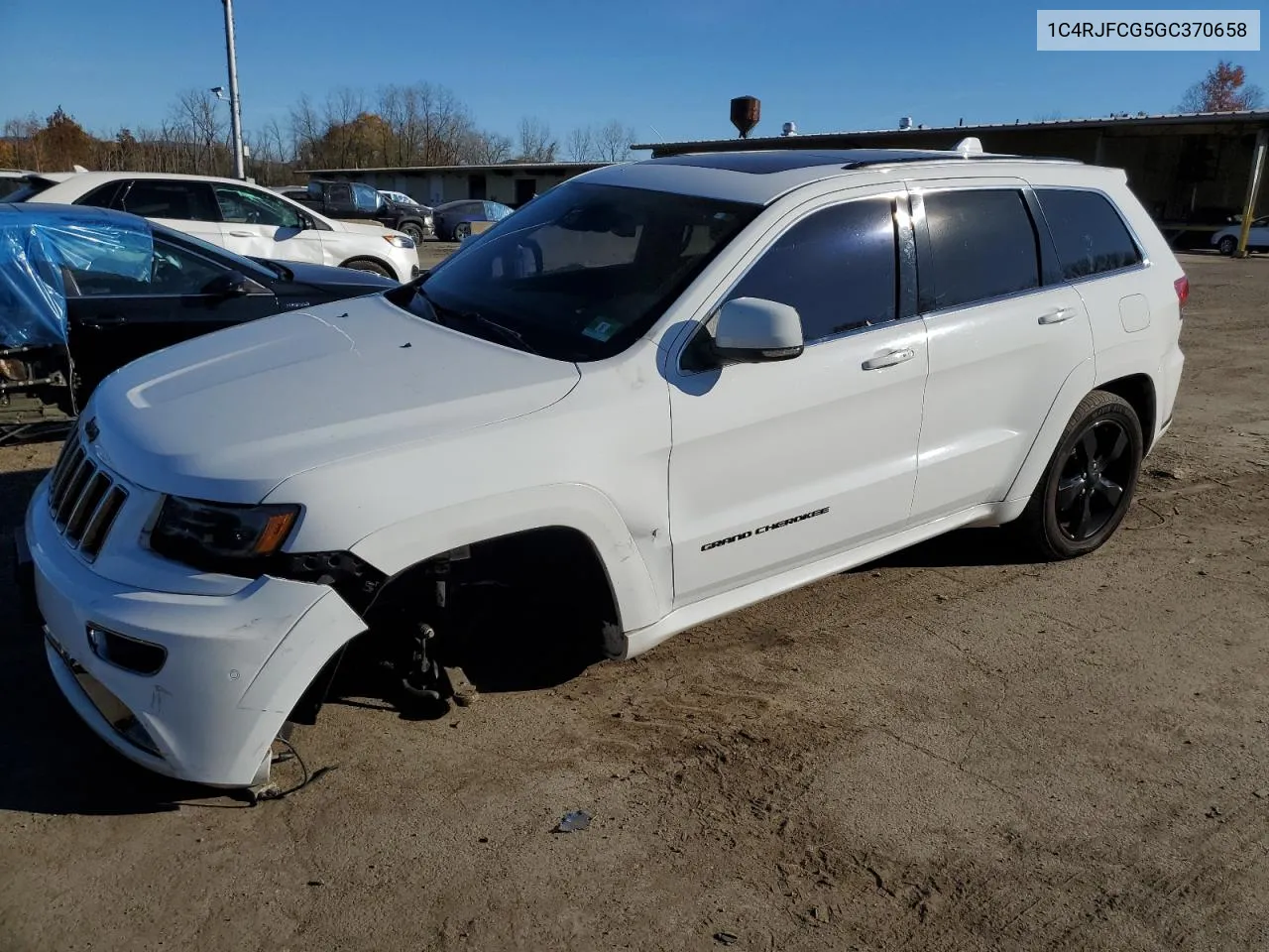 2016 Jeep Grand Cherokee Overland VIN: 1C4RJFCG5GC370658 Lot: 77627244