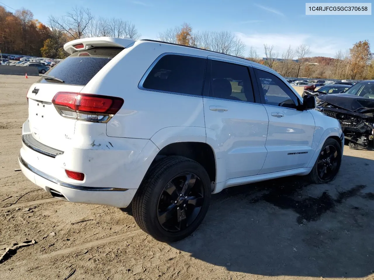 2016 Jeep Grand Cherokee Overland VIN: 1C4RJFCG5GC370658 Lot: 77627244