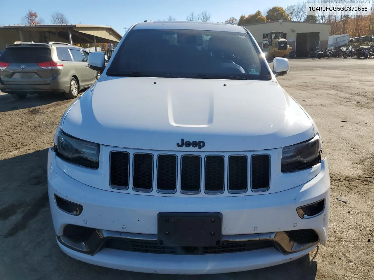 2016 Jeep Grand Cherokee Overland VIN: 1C4RJFCG5GC370658 Lot: 77627244