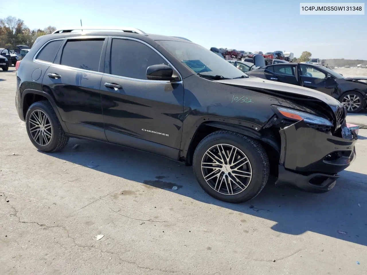 2016 Jeep Cherokee Limited VIN: 1C4PJMDS5GW131348 Lot: 77650454