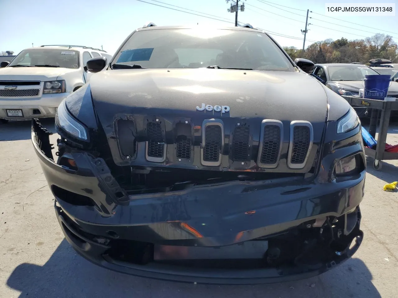 2016 Jeep Cherokee Limited VIN: 1C4PJMDS5GW131348 Lot: 77650454