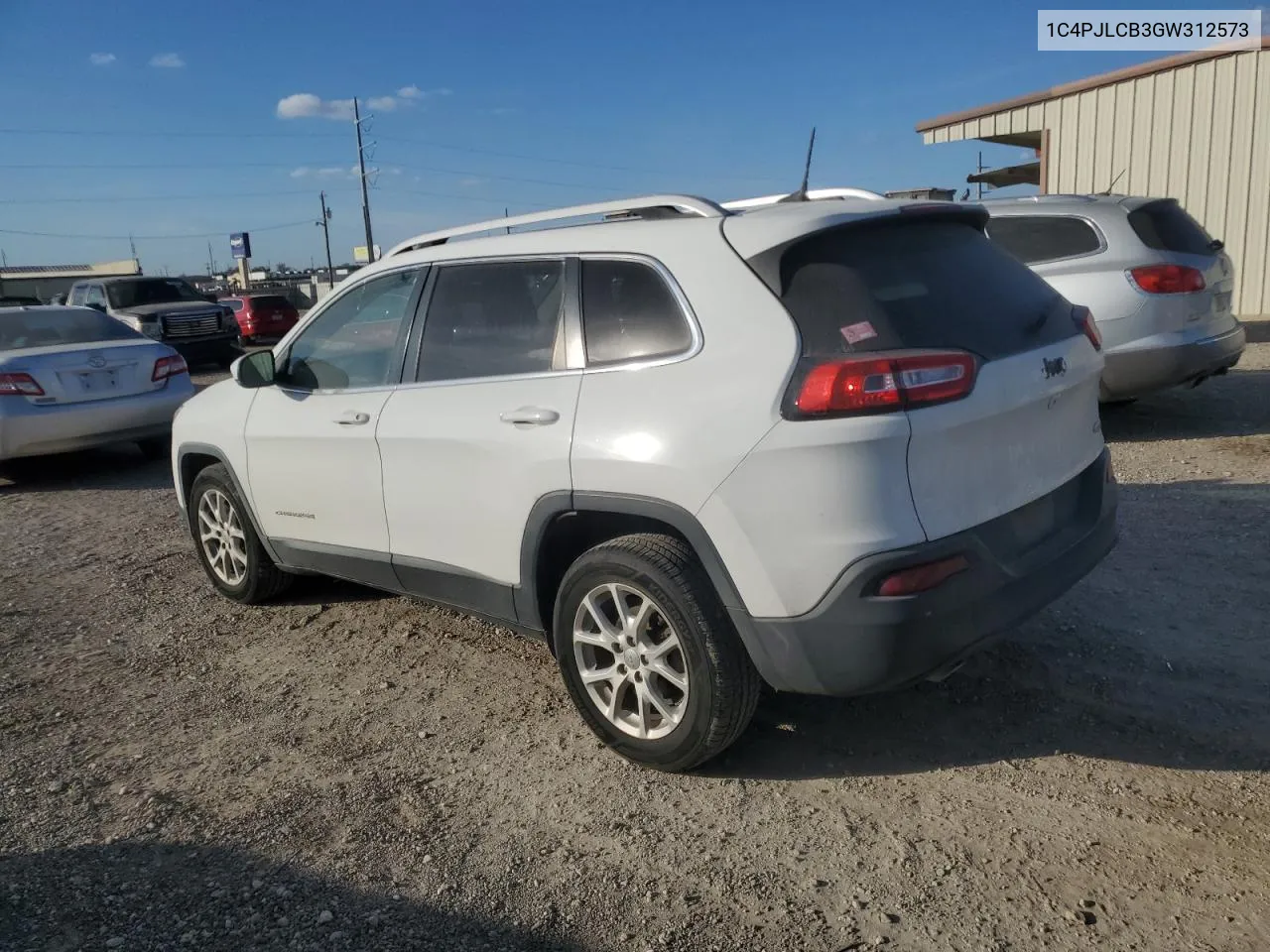 2016 Jeep Cherokee Latitude VIN: 1C4PJLCB3GW312573 Lot: 77690244