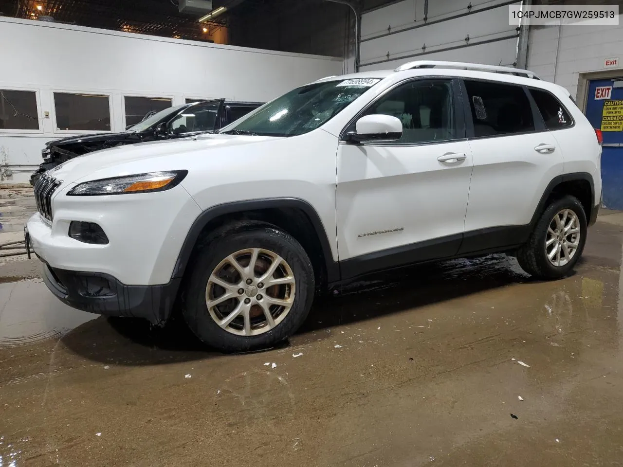 2016 Jeep Cherokee Latitude VIN: 1C4PJMCB7GW259513 Lot: 77698994