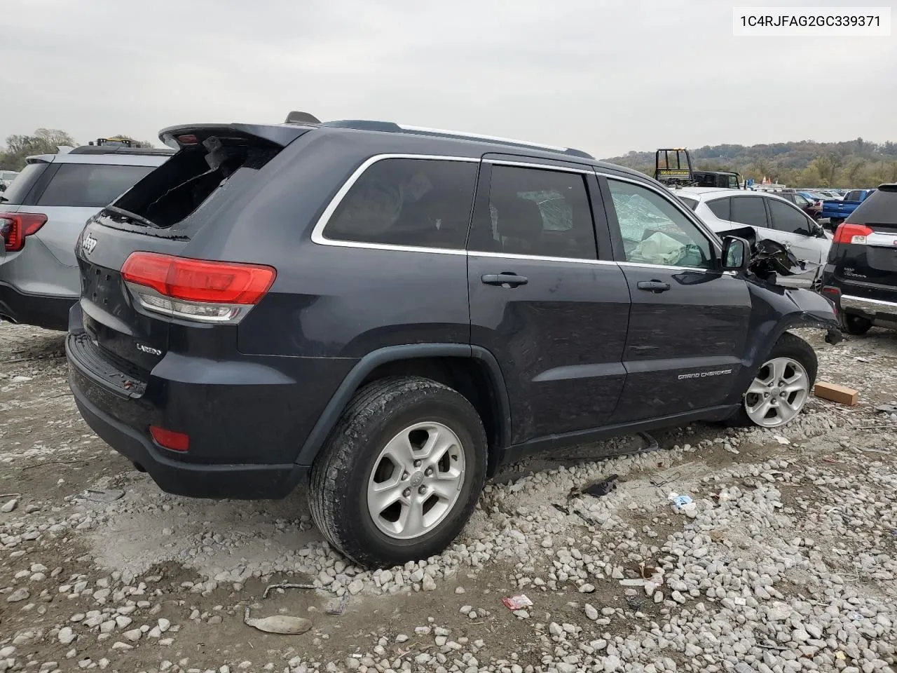 2016 Jeep Grand Cherokee Laredo VIN: 1C4RJFAG2GC339371 Lot: 77759794